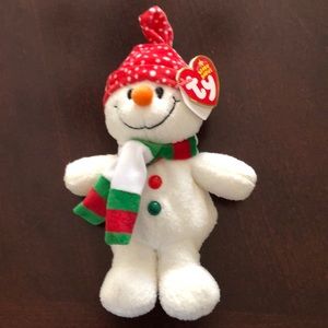 Freeze Beanie Babies Snowman